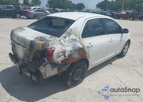 2012 Toyota Yaris z USA, uszkodzony, nr VIN JTDBT4K3XCL012061